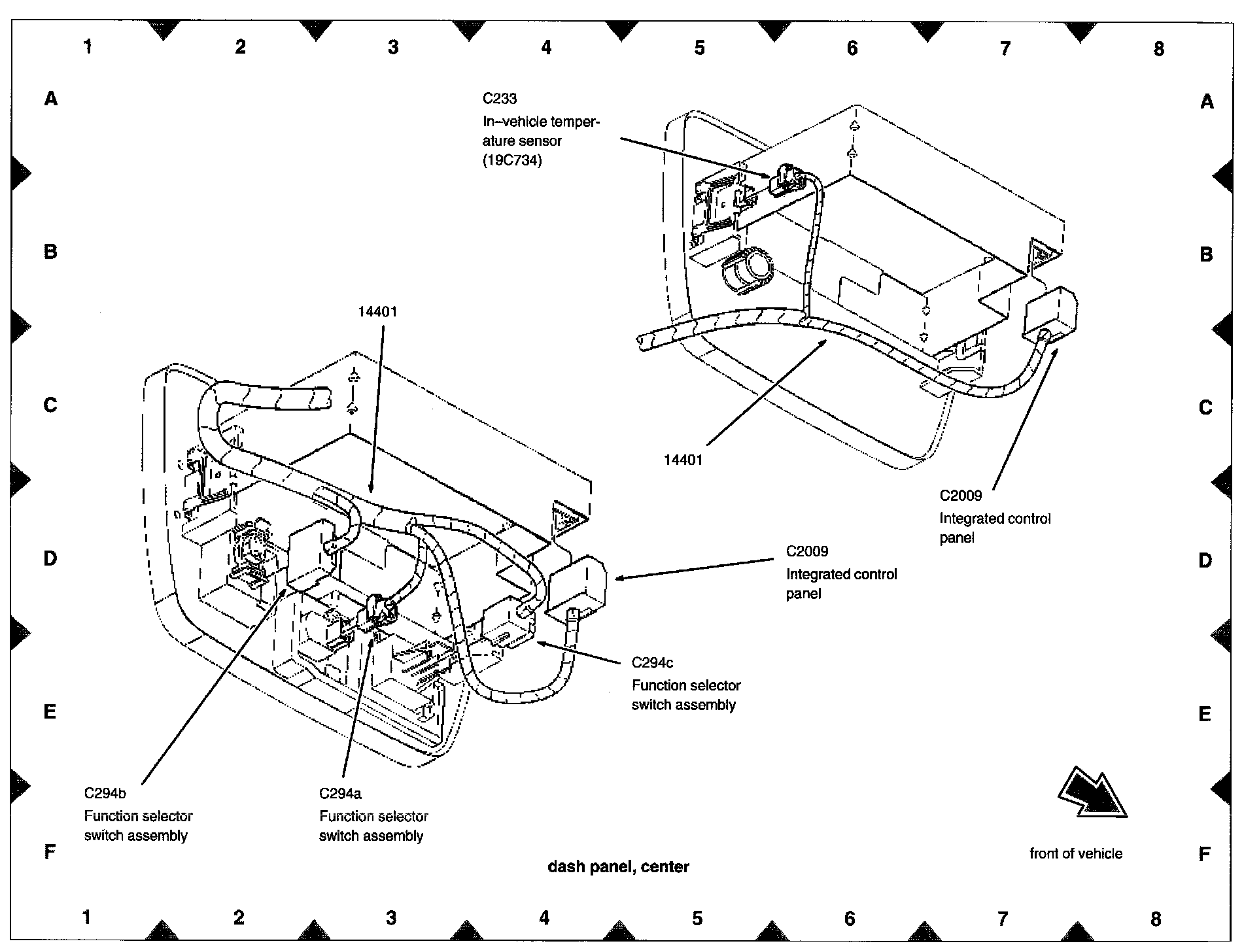 Factory diagram — Control Assembly