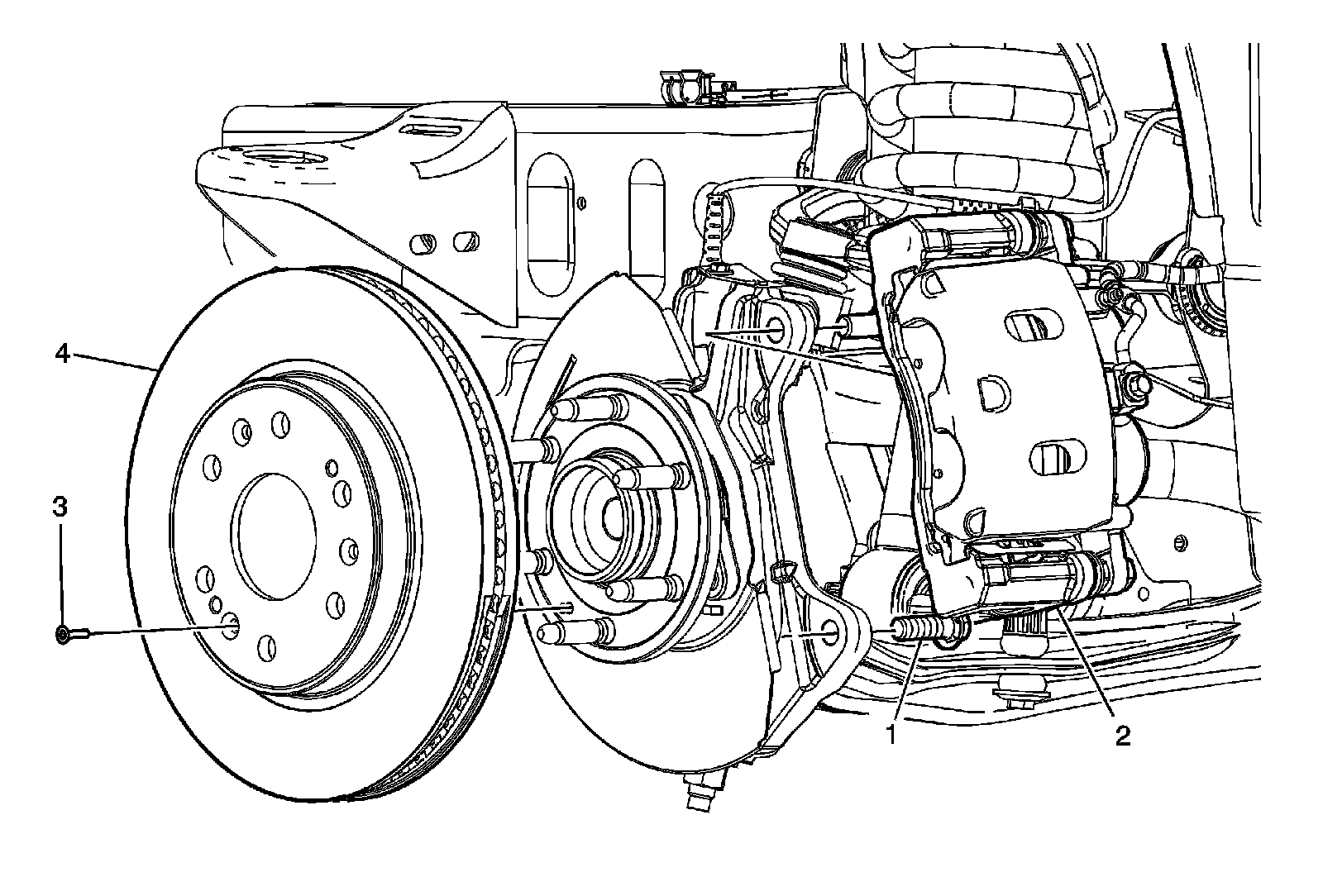 Factory diagram — Brake Rotor/Disc