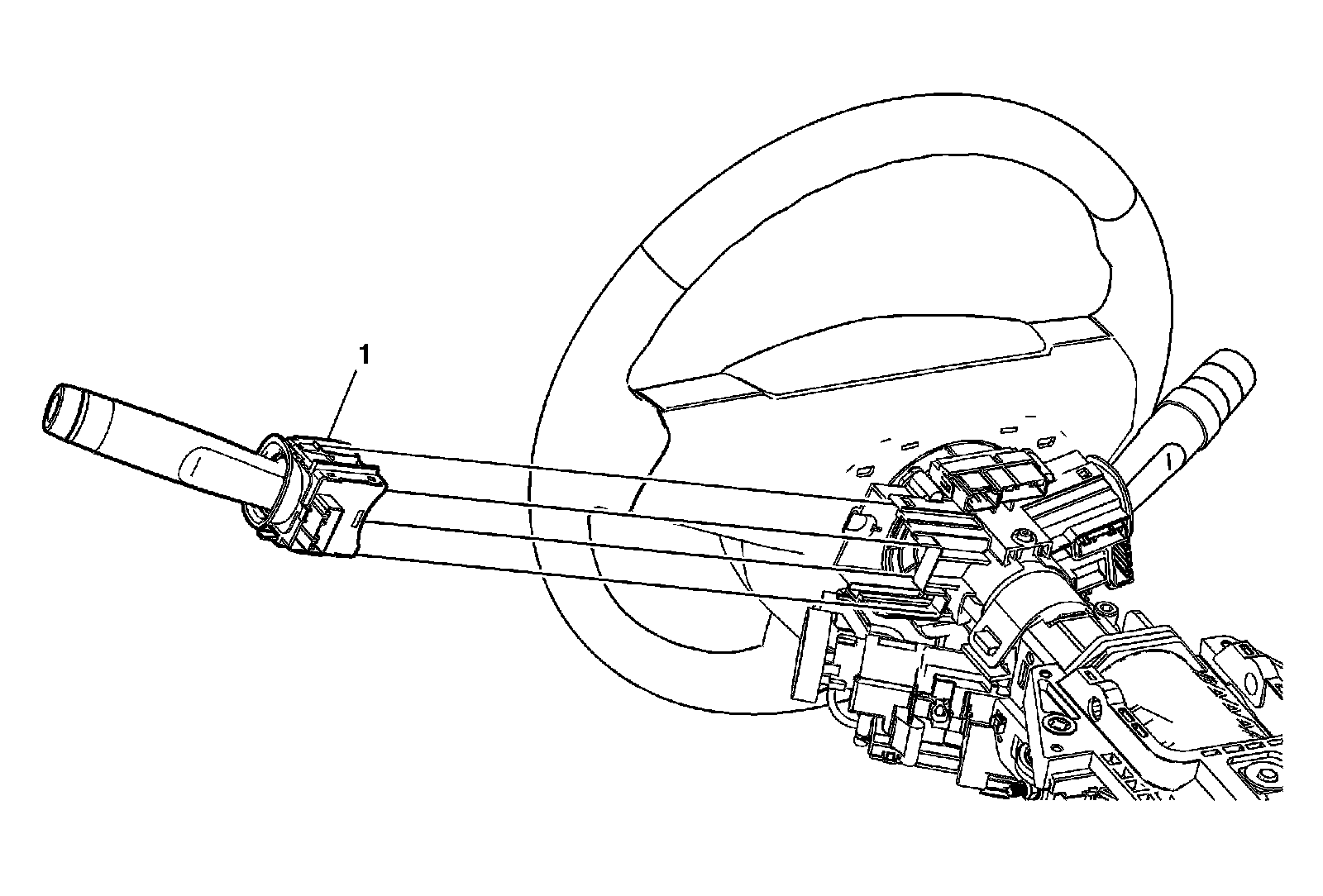 Factory diagram — Wiper Switch