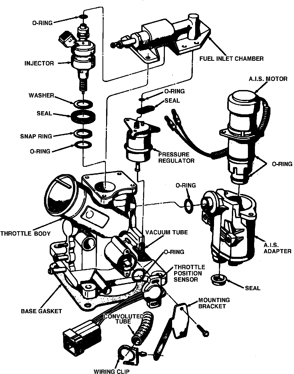 Factory diagram — Idle Speed/Throttle Actuator - Electronic