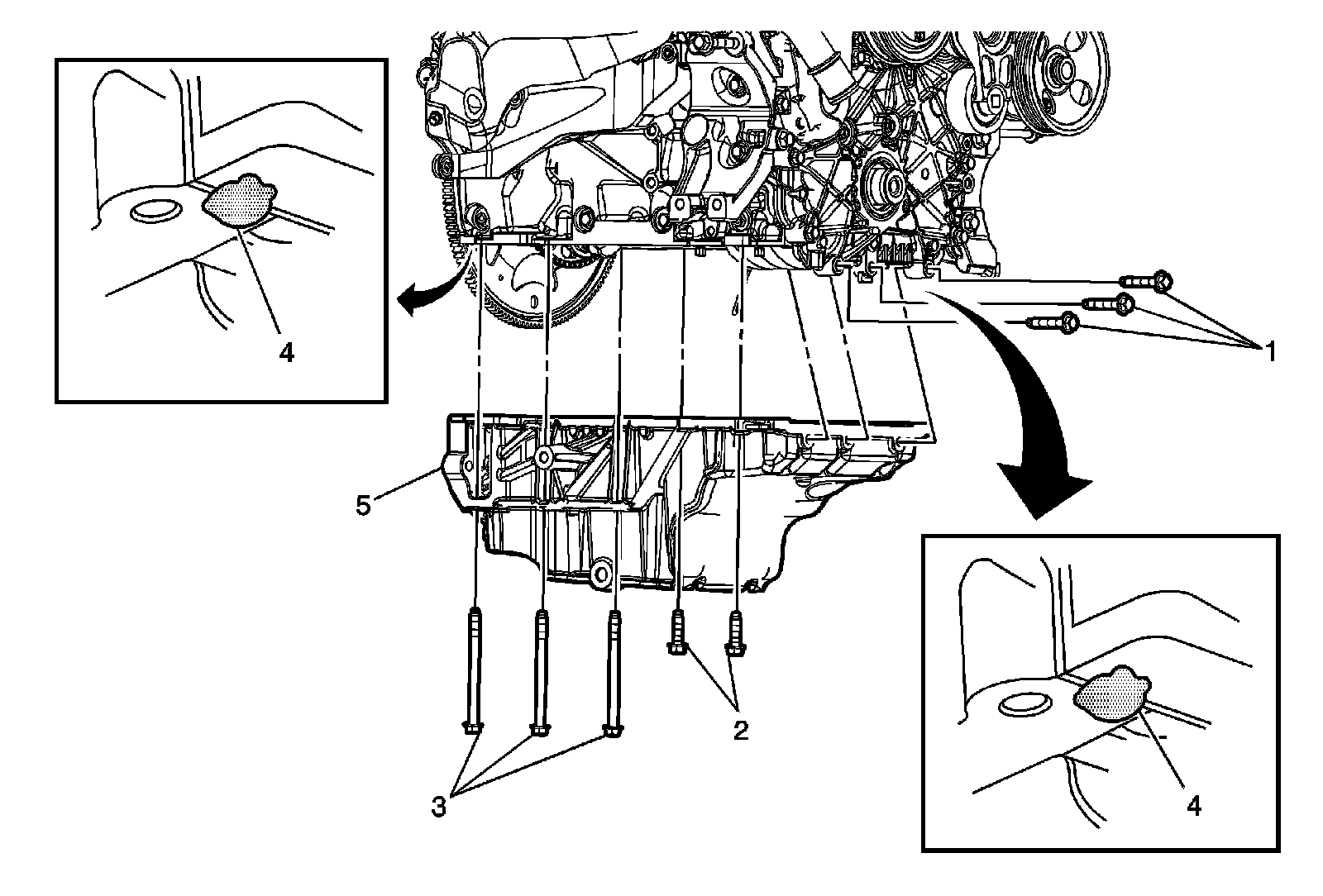 Factory diagram — Oil Pan