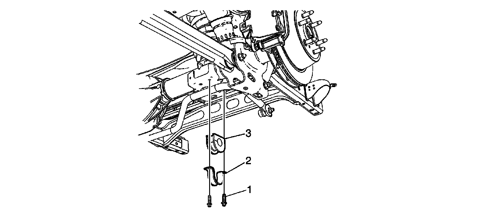 Factory diagram — Stabilizer Bushing