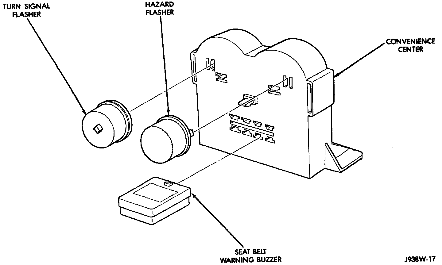 Factory diagram — Turn Signal Flasher