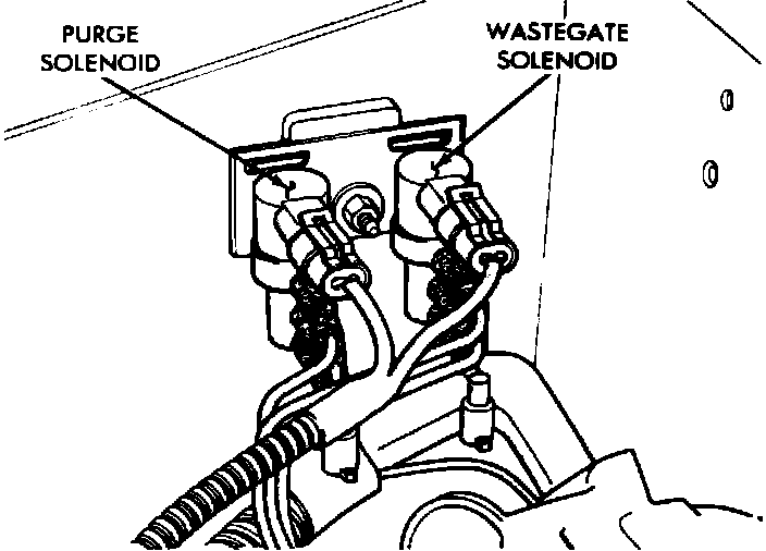 Factory diagram — Wastegate Solenoid
