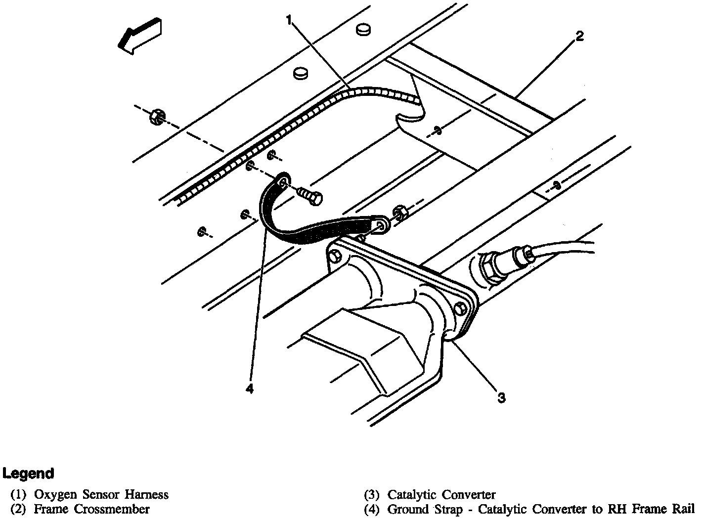 Factory diagram — Catalytic Converter
