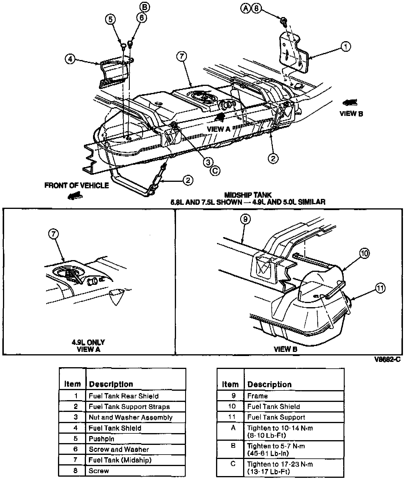 Factory diagram — Fuel Tank