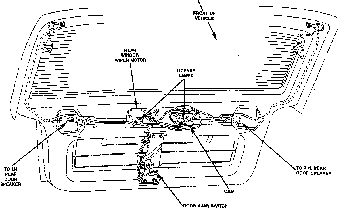 Factory diagram — Wiper Motor