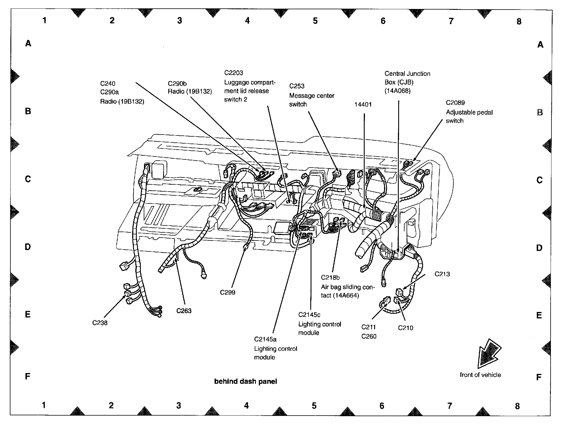 Factory diagram — Accelerator Pedal