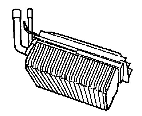 Factory diagram — Evaporator Core