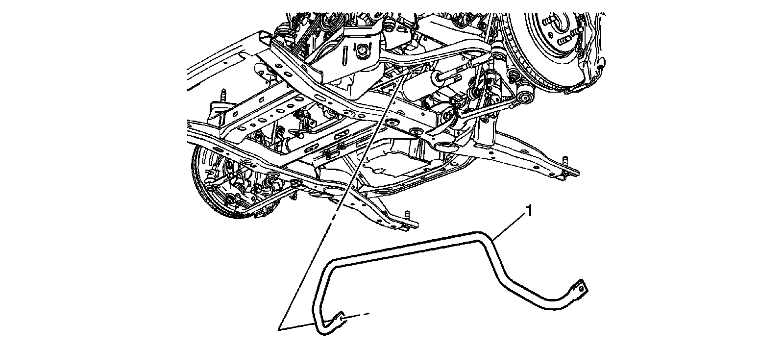 Factory diagram — Stabilizer Bar