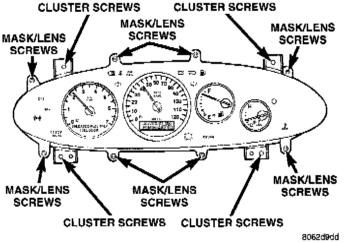 Factory diagram — Fuel Gauge