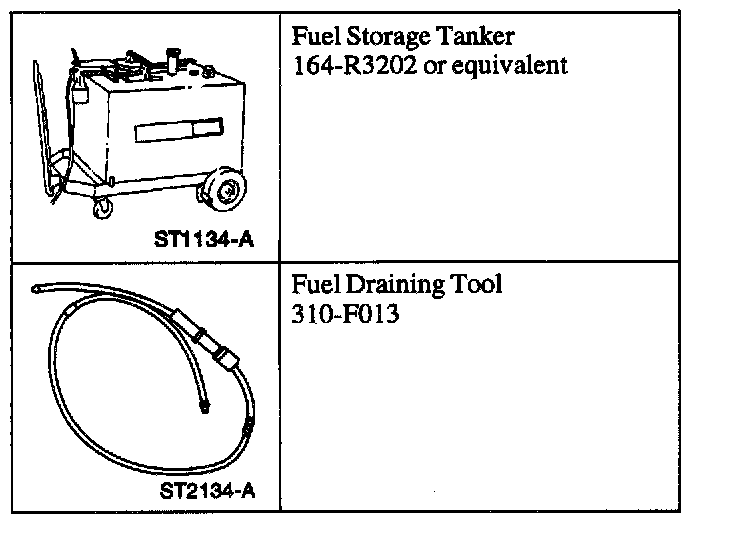 Factory diagram — Fuel Tank