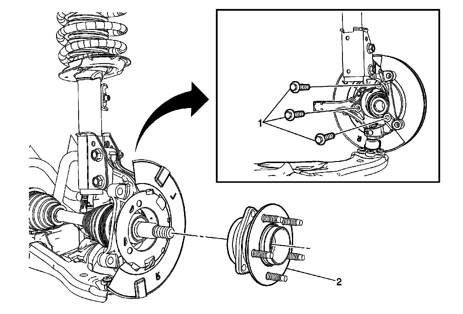 Factory diagram — Wheel Bearing