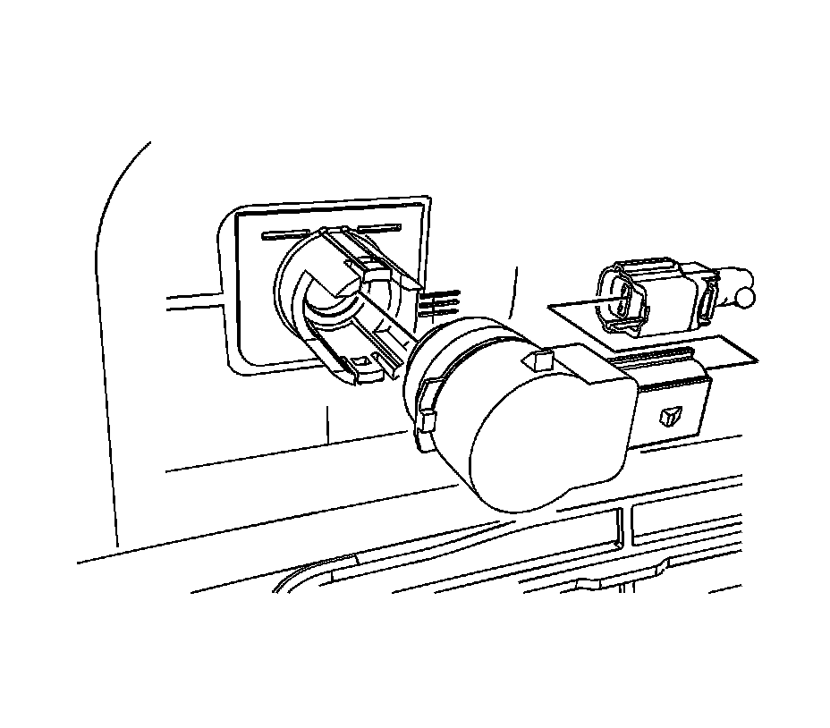 Factory diagram — Parking Assist Distance Sensor