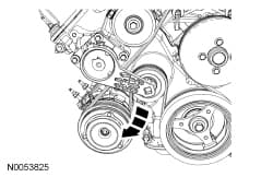 Factory diagram — Drive Belt Tensioner