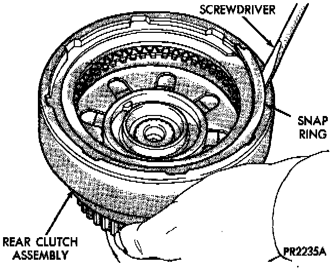 Factory diagram — 3 Speed Automatic