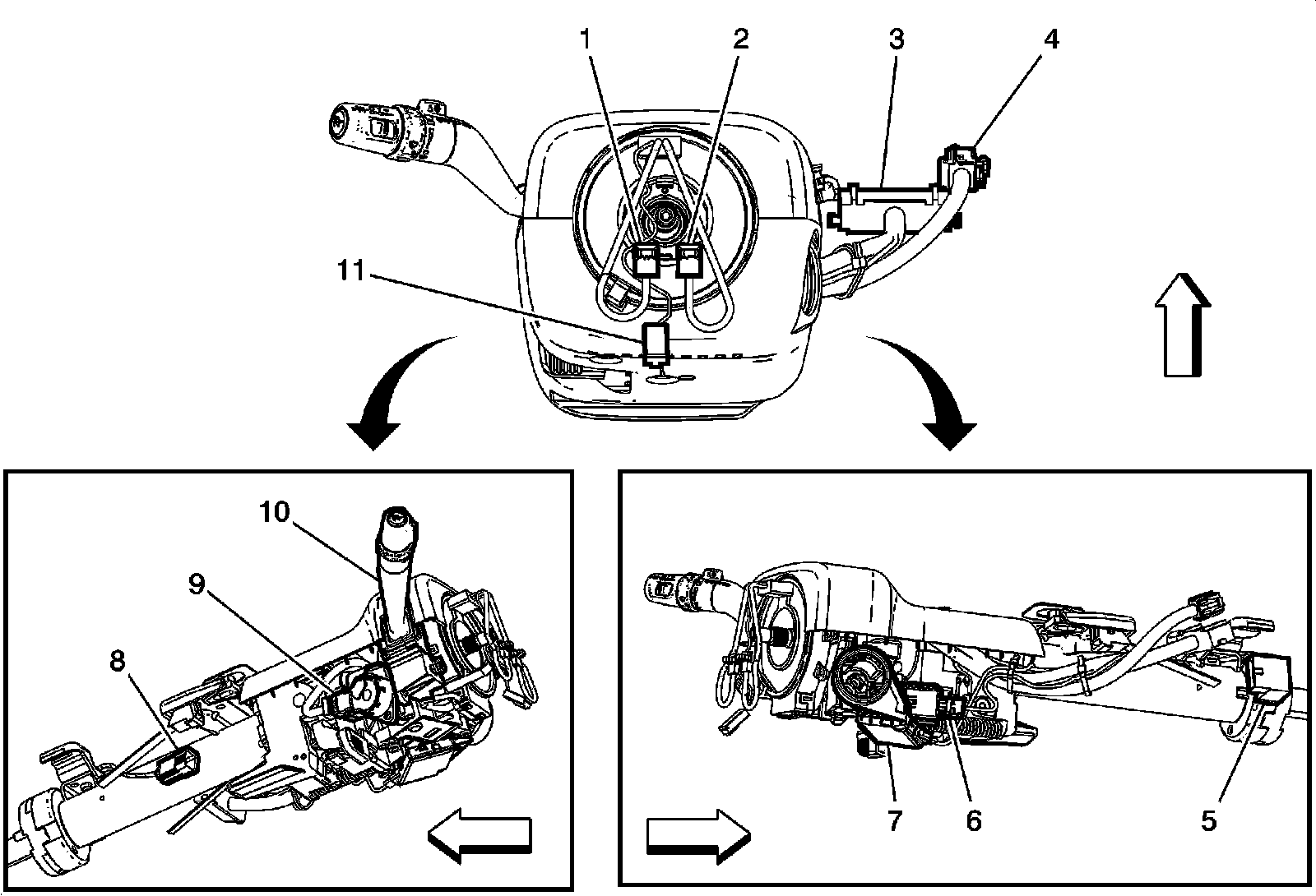 Factory diagram — Ignition Switch