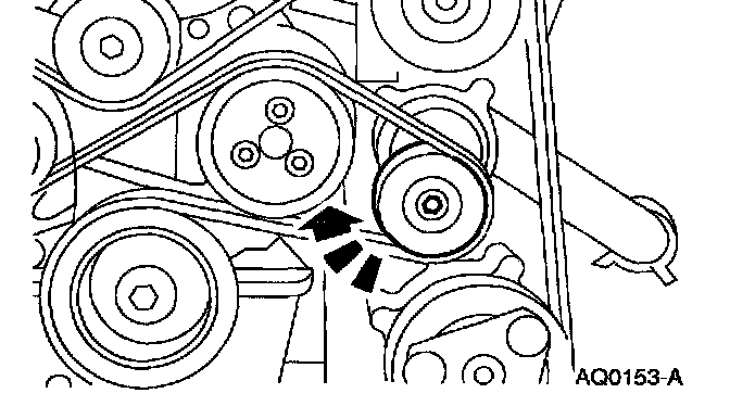 Factory diagram — Drive Belt