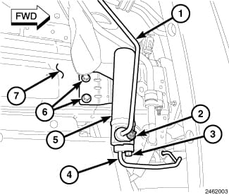 Factory diagram — Receiver Dryer