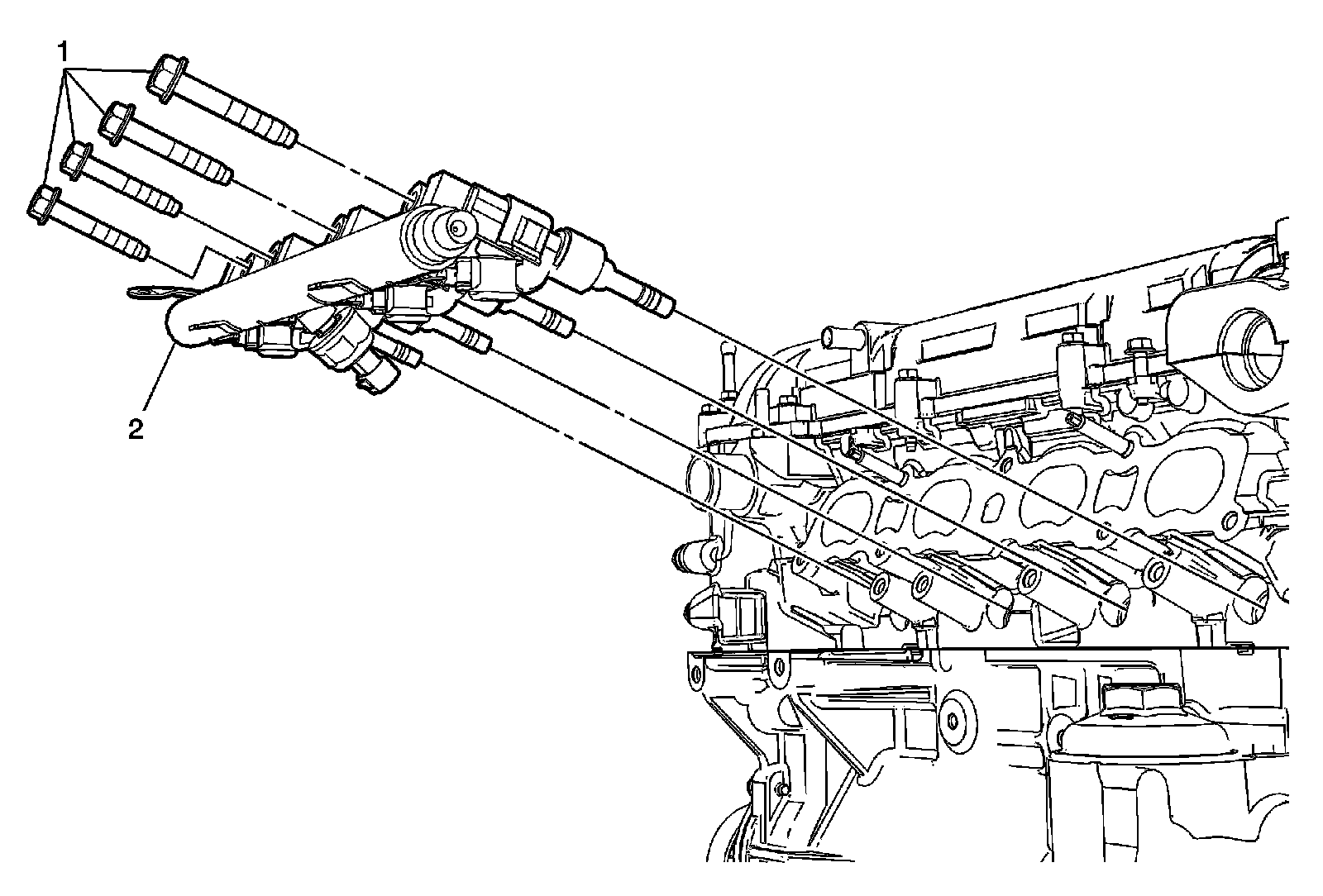 Factory diagram — Fuel Rail