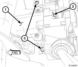 Factory diagram — Removal and Replacement