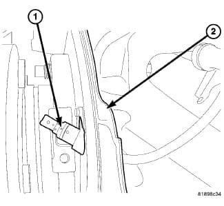 Factory diagram — Front Steering Knuckle