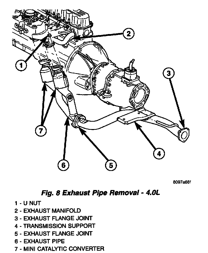 Factory diagram — Exhaust Pipe