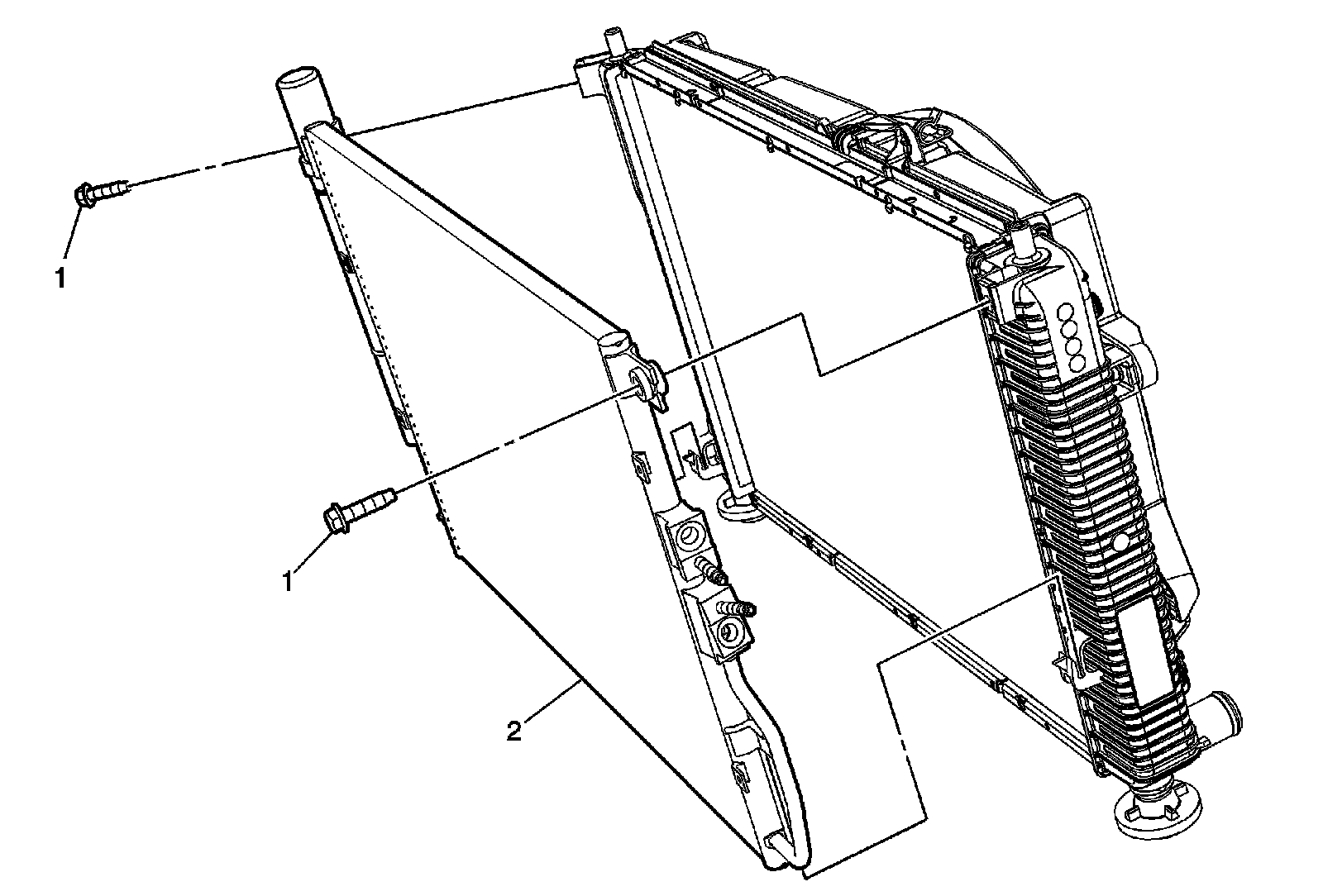 Factory diagram — Condenser HVAC