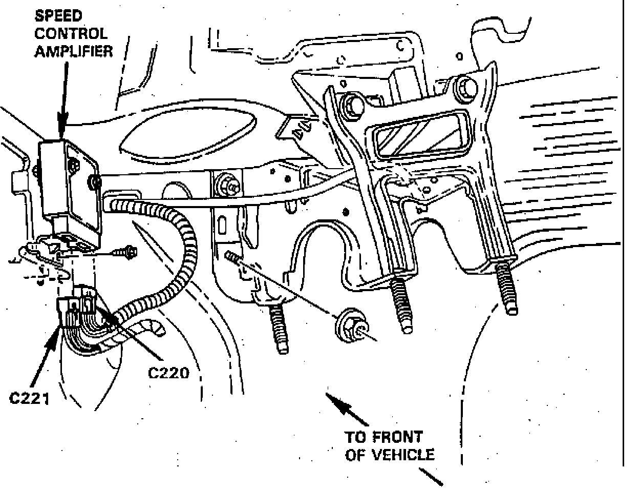 Factory diagram — Cruise Control Module