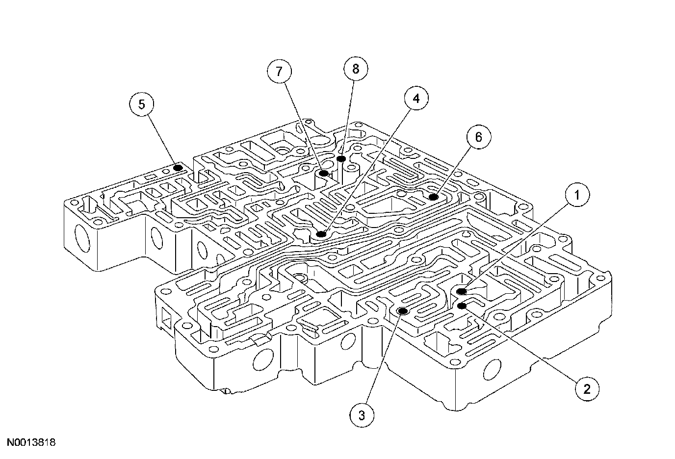 Factory diagram — Valve Body