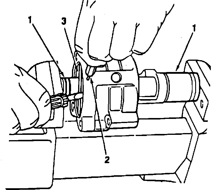 Factory diagram — Power Steering Pump