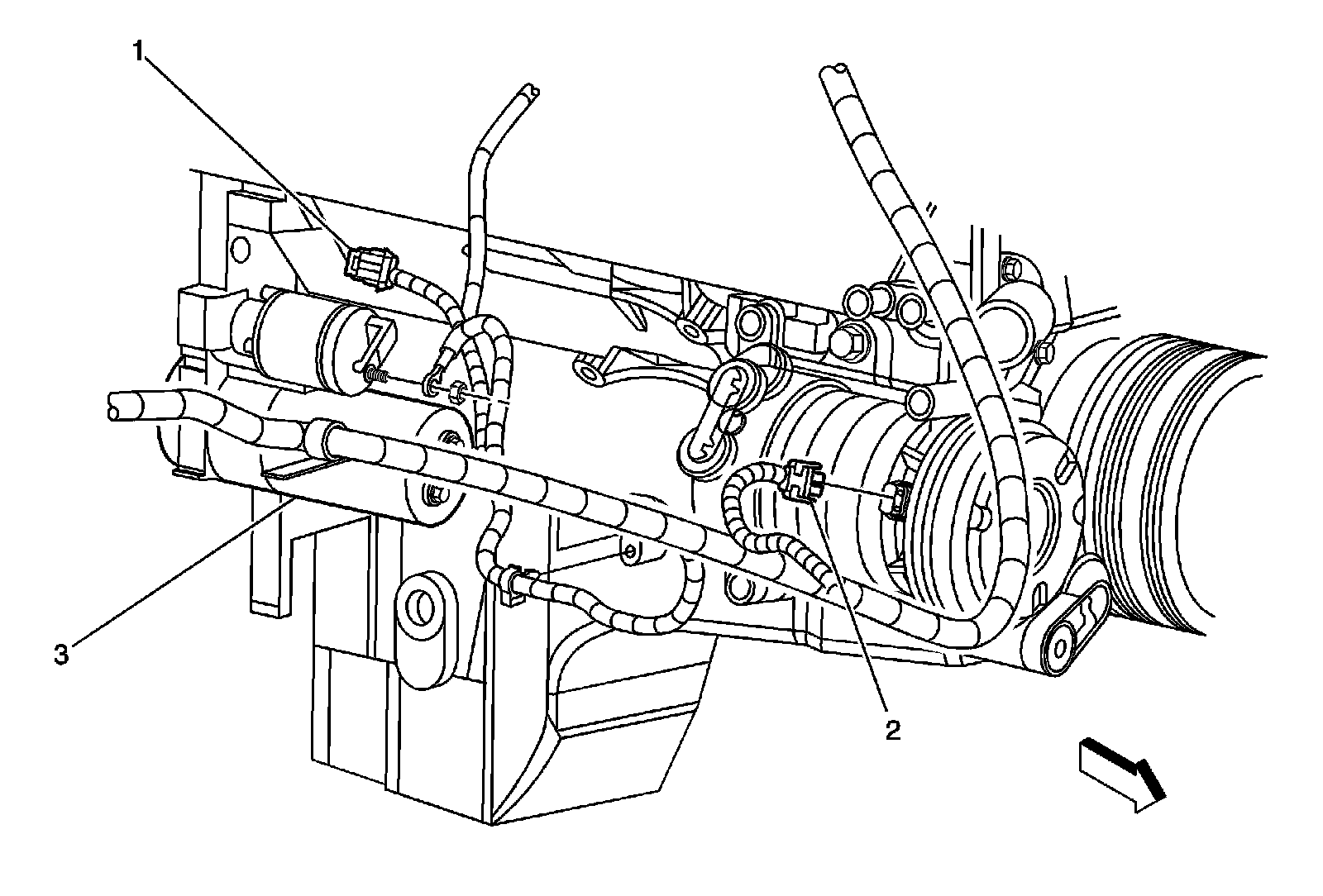 Factory diagram — Starter Motor
