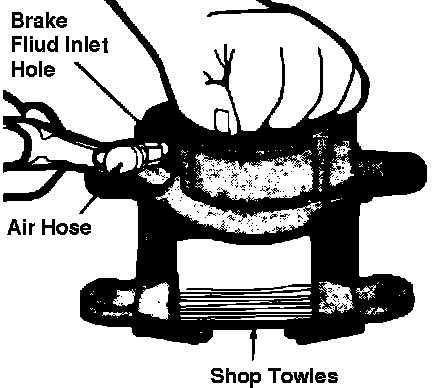 Factory diagram — Brake Caliper