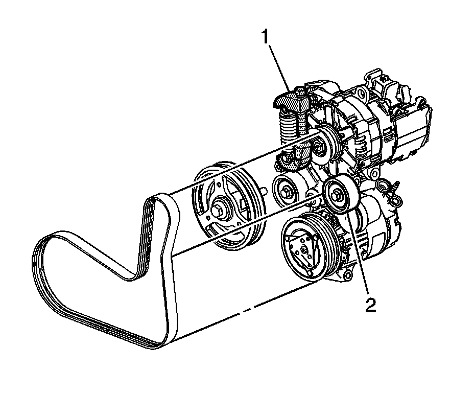 Factory diagram — Drive Belt