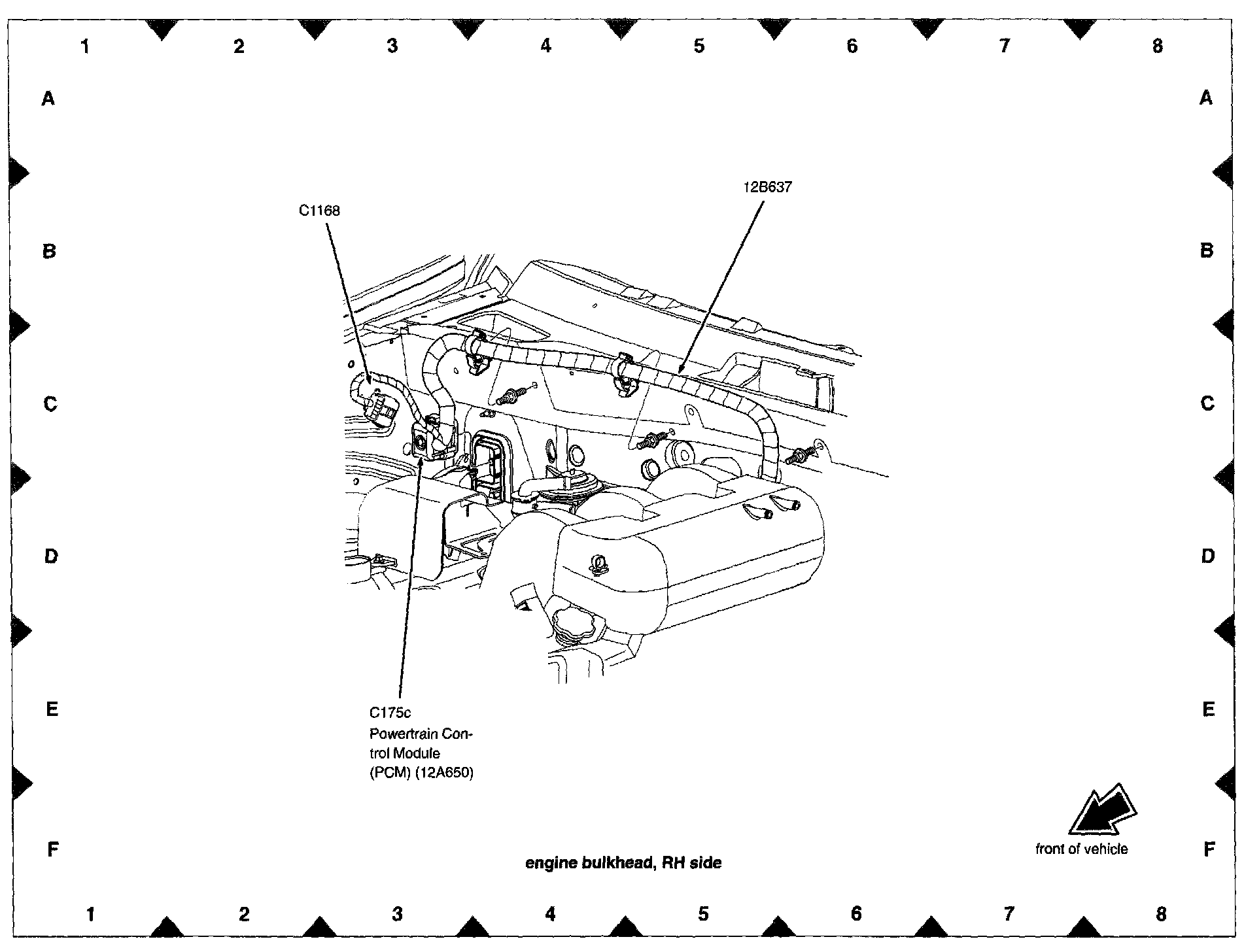 Factory diagram — Engine Control Module