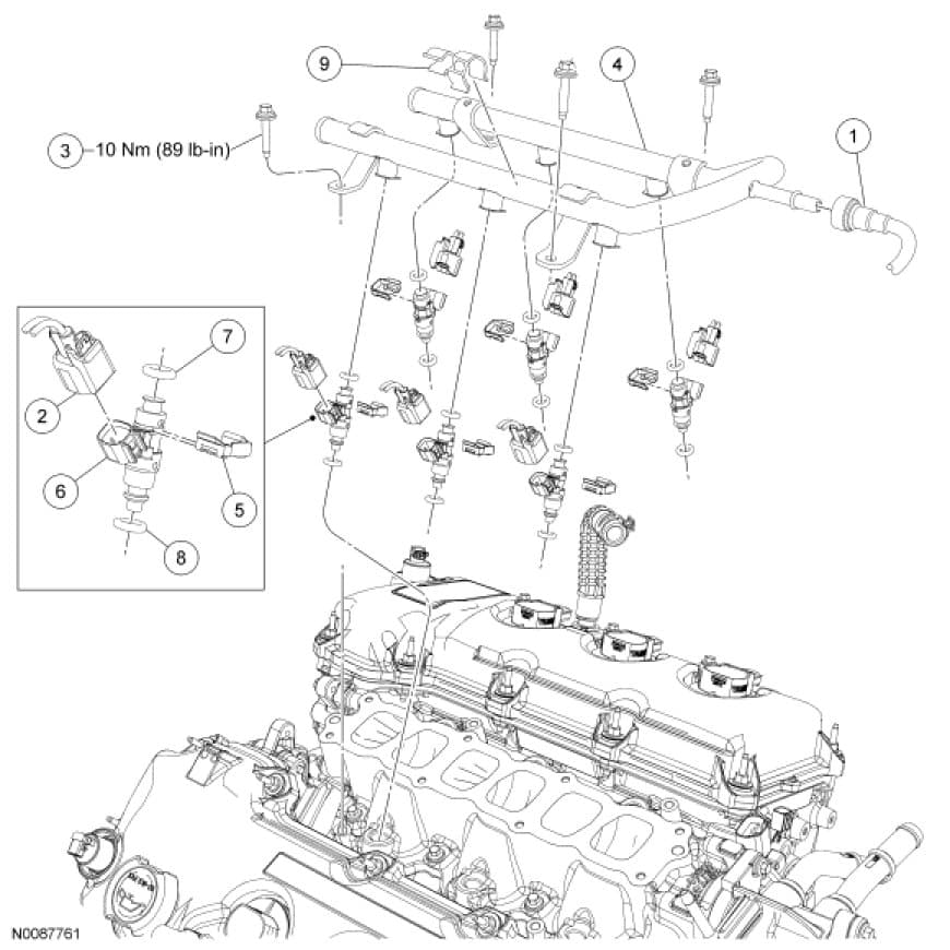 Factory diagram — Fuel Injector