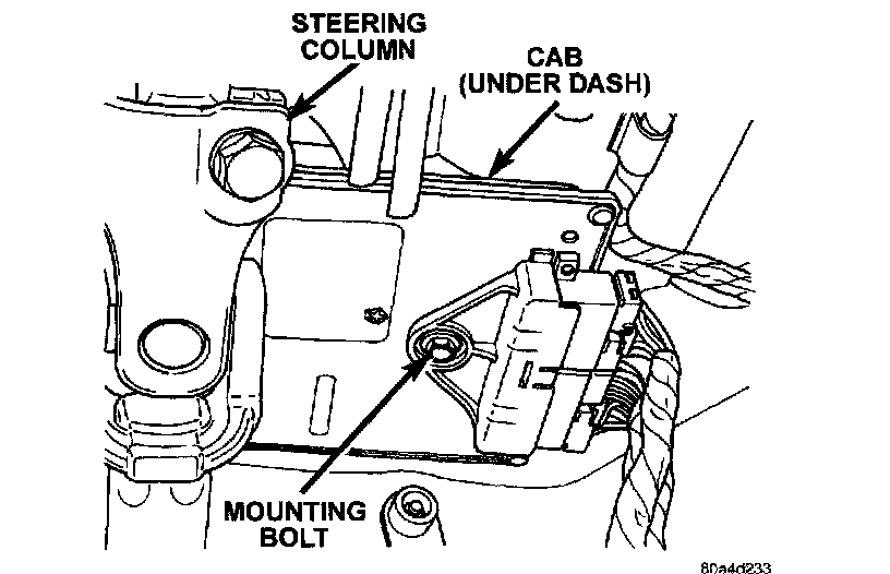 Factory diagram — Electronic Brake Control Module