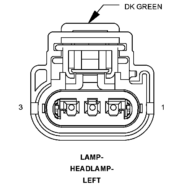 Factory diagram — Headlamp