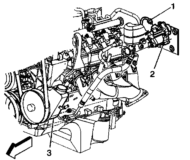 Factory diagram — Power Steering Line/Hose
