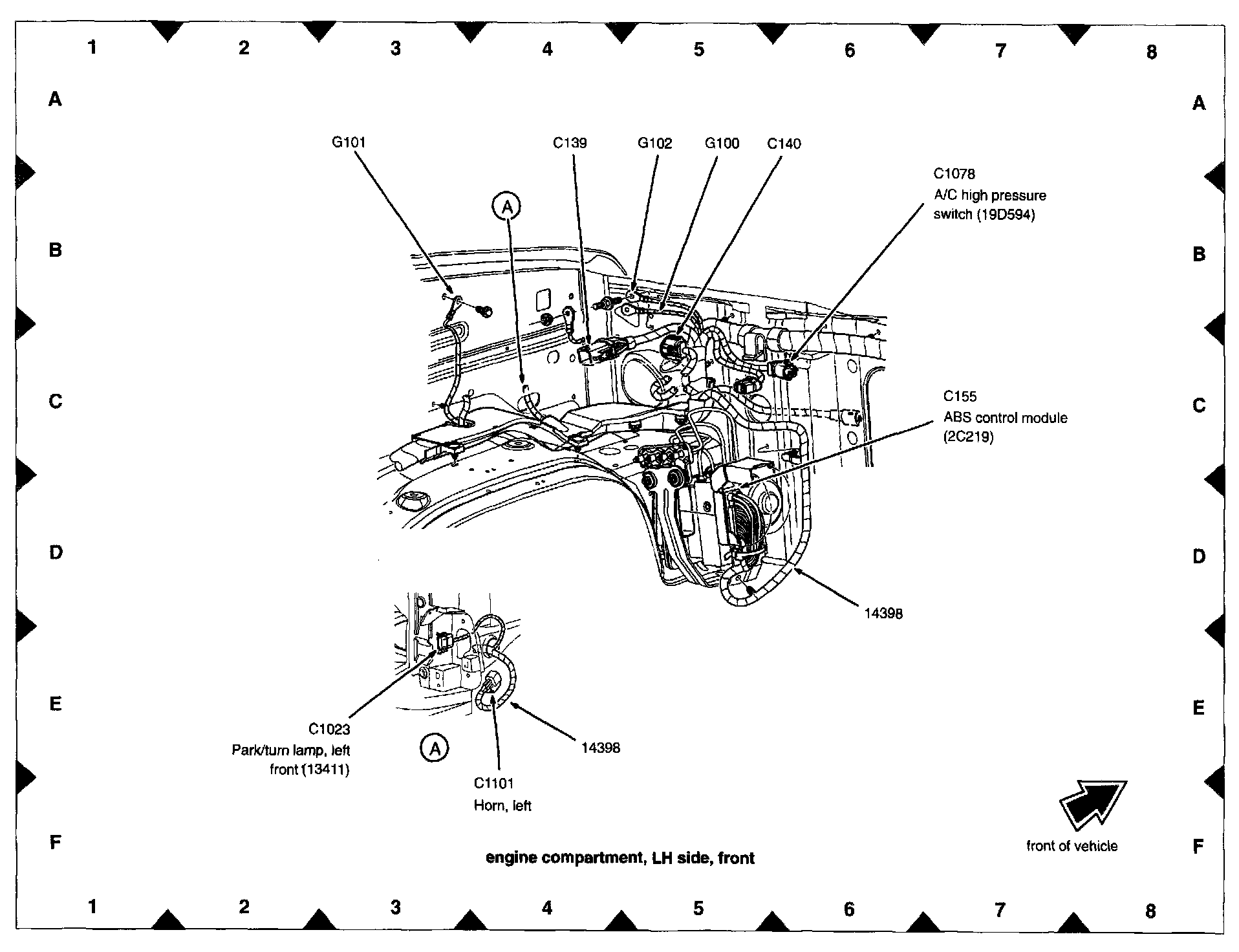 Factory diagram — Electronic Brake Control Module