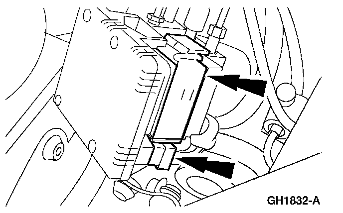 Factory diagram — Hydraulic Control Assembly - Antilock Brakes