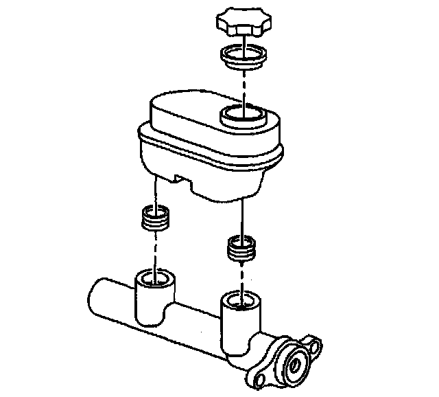 Factory diagram — Brake Master Cylinder