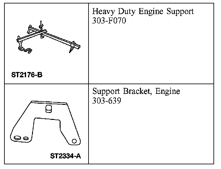 Factory diagram — Engine Mount
