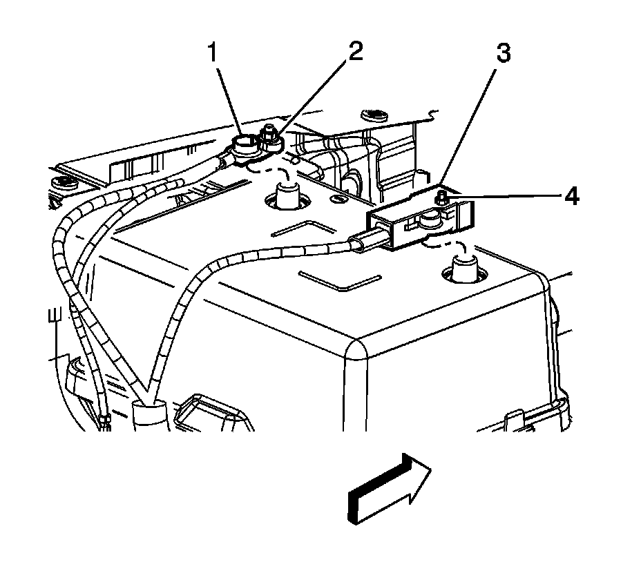 Factory diagram — Battery Cable