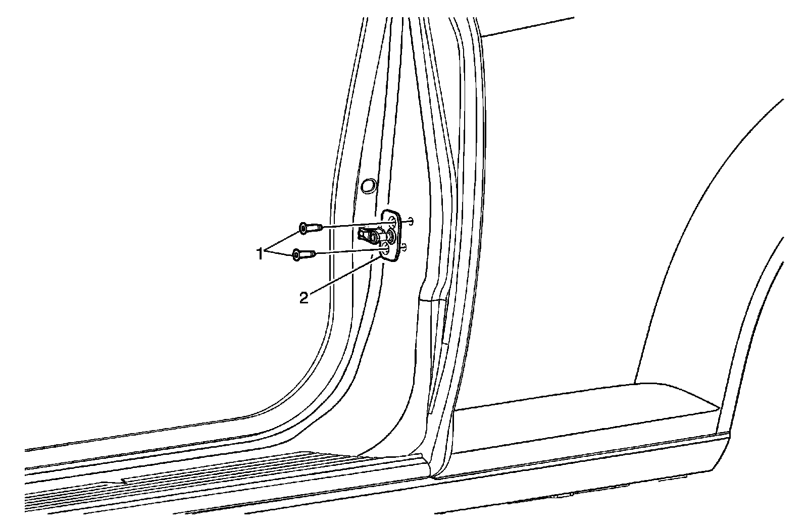 Factory diagram — Front Door Striker