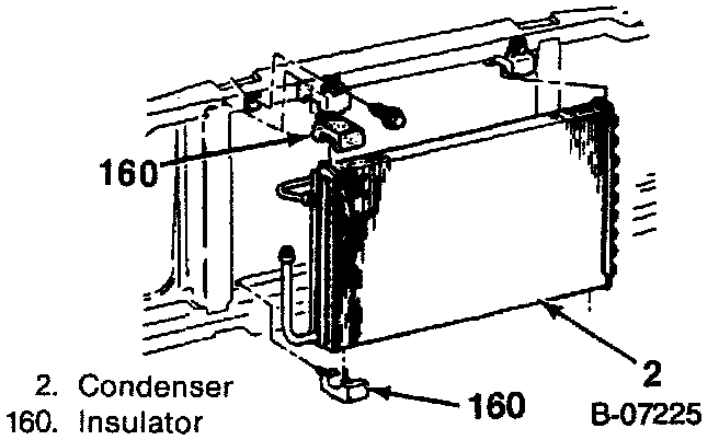 Factory diagram — Condenser HVAC
