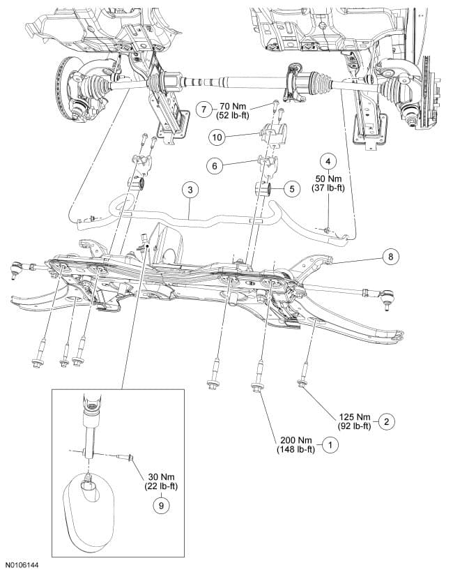 Factory diagram — Stabilizer Bar