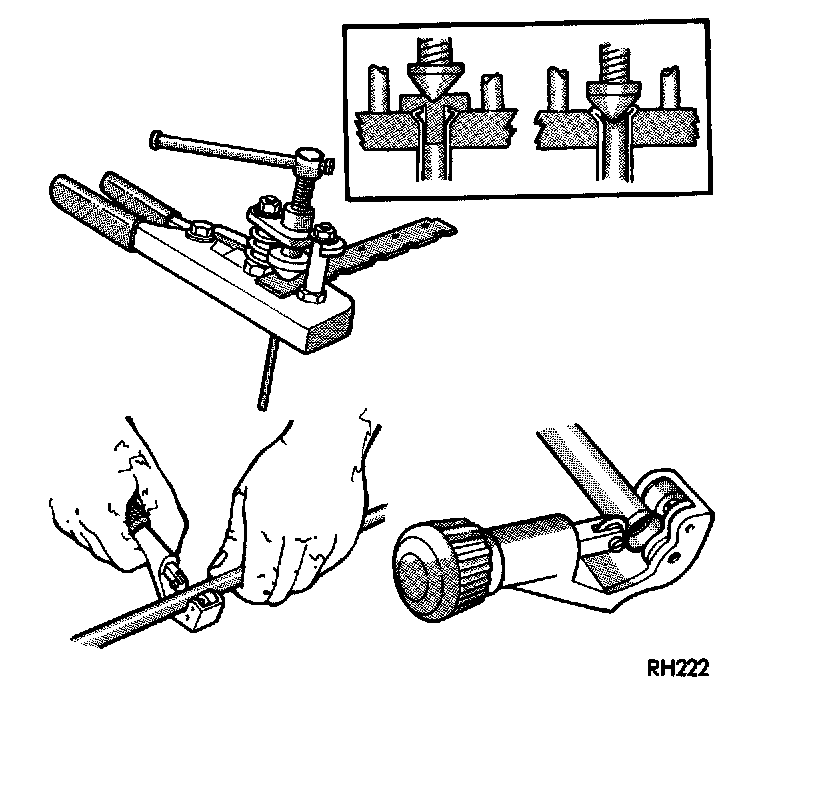 Factory diagram — Brake Hose/Line