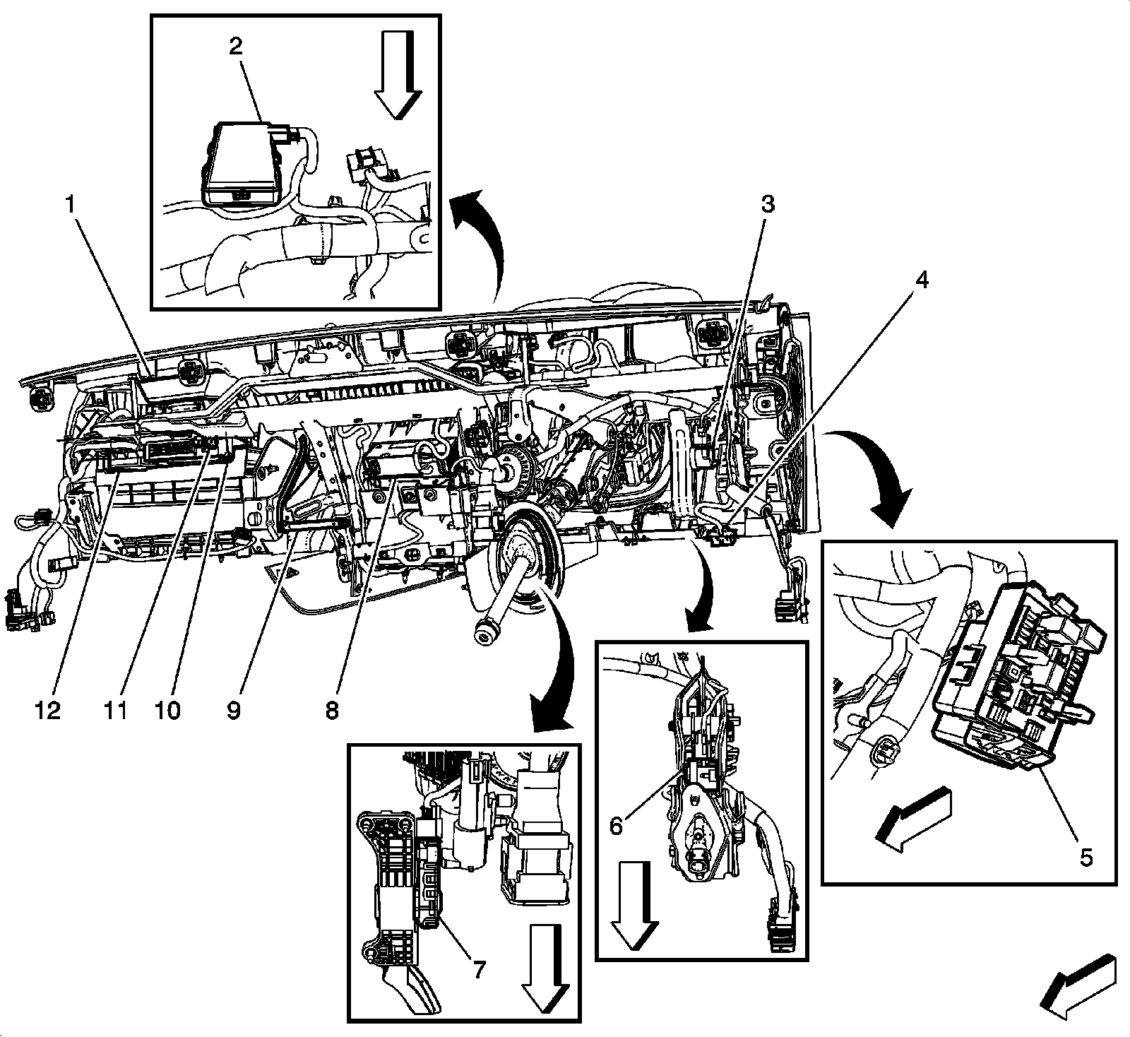 Factory diagram — Clutch Pedal Position Sensor / Switch