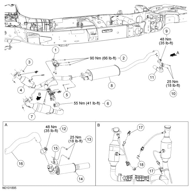 Factory diagram — Catalytic Converter